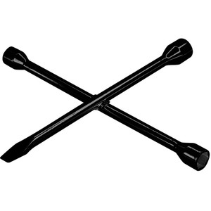 Performance Tool 14" Sae/metric Combination Lug Wrench With Spade Tip