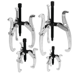Performance Tool 3 Jaw Gear Puller Set 4-piece Set