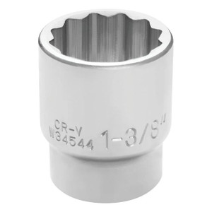 Performance Tool 3/4" Drive 1-3/8" 12-point Sae Standard Socket