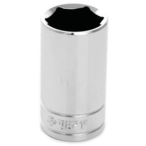 Performance Tool 3/8" Drive 1" Sae 6-point Deep Socket