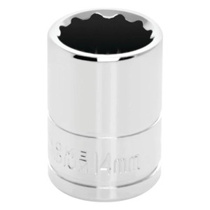 Performance Tool 3/8" Drive 14mm Metric 12-point Socket