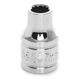 Performance Tool 3/8" Drive 7mm Metric 12-point Socket