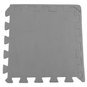 Performance Tool Protective Anti-fatigue Interlocking Floor Mat 12" X 12" Gray (12 Piece)