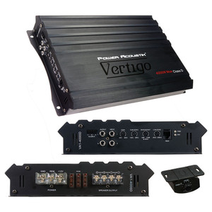 Power Acoustik Vertigo Series Monoblock Amplifier 4000w Max - VA1-4000D