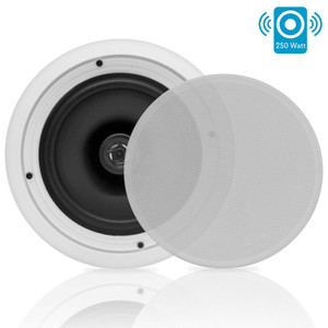 Pyle 8" Wall/ceiling Mount Speakers (white) - PDIC81RD