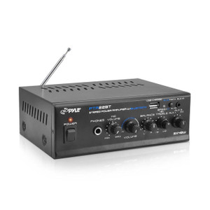 Pyle Bluetooth Mini Stereo Amplifier With Bluetooth - PTA22BT