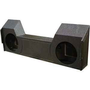 Qpower "qbomb" Dodge Ram Crew Cab '19-'24 Dual 12" Woofer Box - QBDODGE12 2019