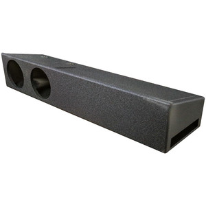 Qpower "qbomb" Ford F-series Super Crew '09-'26 Dual 8" Empty Woofer Enclosure - QBFORDFF09208