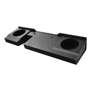 Qpower "qbomb" Ford F-150 Super Crew Cab '04-'08 Dual 12" Empty Woofer Box - QBFORD122004