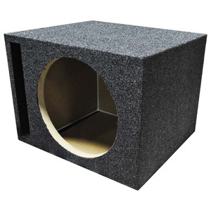 Qpower Single 15" Slot Ported Vented Heavy Duty High Spl Empty Woofer Enclosure - QHD115V