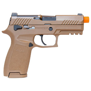 Sig Sauer Airsoft Proforce M18 6mm Semi Green Gas Fixed White Dot Sights Cyt Polymer 20rd Ma - AIR-PF-M18GG
