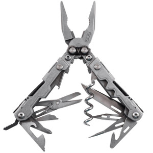 Sog Powerlitre 19-in-1 Mini Multi-tool (stone Wash Finish) - PL1001-CP