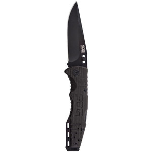 Sog Salute Mini 3.1" Folding Knife (black Oxide) - FF1101-CP