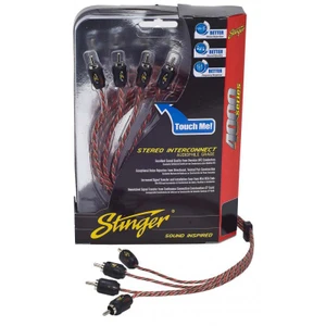 Stinger 20ft 4000 2ch Rca's Directional Twisted - SI4420
