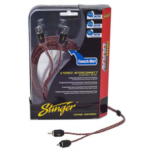 Stinger 6ft 4000 2ch Rca's Directional Twisted - SI426