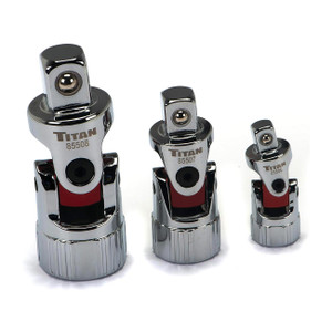 Titan Tools Auto Flex Universal Joint Socket Set (3-piece) - 85505