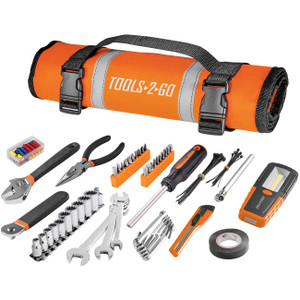 Tools2go Tool Set With Roll Up Pouch For Motorcycle/auto/atv (83 Piece Set) - 240119