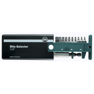 Wiha Torxplus Bit Selector With 1/4" Magnetic Bit Holder In Storage Box (11 Piece Set) - 71692