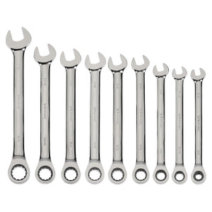 Williams Sae Ratcheting Combination Wrench Set (9-piece) - JHWS-1120NRC