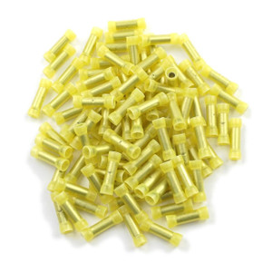 Xscorpion Butt Connectors 10/12ga. - Yellow (100 Pack) - BC1210Y