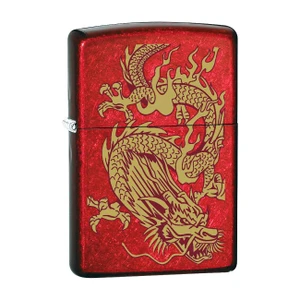 Zippo 79095 Windproof Lighter Golden Dragon (candy Apple Red) - 21063CI002526