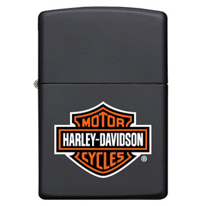 Zippo Windproof Lighter Harley-davidson Design Black - 218HD.H252