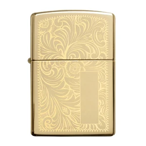 Zippo Windproof Lighter Venetian High Polish Brass (venetian Brass) - 352B