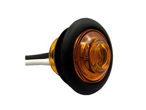 Rv Designer - Amber Round Pc-rated Led Marker Lig - L922
