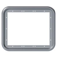 Fogatti - 15 18 Grey Trim Ring - RTRAXG-1518