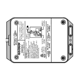 Dmx Power - 15 Amp Transfer Swith - CSW-TS15