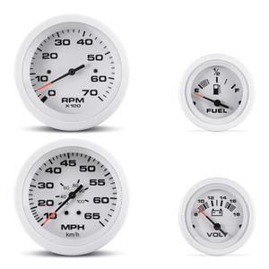 Sierra Marine - 4 Gauge Set  Arctic - 68387P