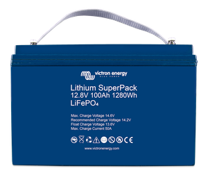 Victron Energy - Btry Lithium Superpack 12.8v/100ah - BAT512110710