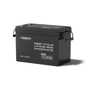 Renogy - Core Mini 12v 300ah Lifepo4 Battery - RBT12300LFP-M-G1-US