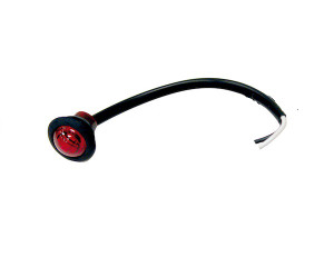 Buyers Prod - Light .75in Rd Marker 3 Led Red W/ - 5627514
