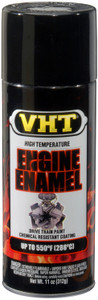 Vht - Black Engine Enamel Gloss - SP124