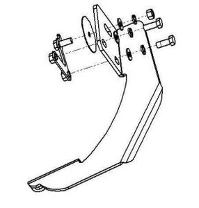 Go Rhino - Brackets For Rb Running Boards - 6941065