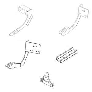 Go Rhino - Brackets For Rb Running Boards - 6942065