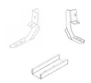 Go Rhino - Brackets For Rb Running Boards - 6942355