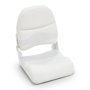 Taylor Made - Fold Down Seat Pontoon White - 698559
