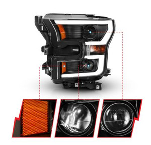 Anzo - Hl F150 S.back Blk 15-16 - 111357