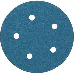 3M 36501 Hookit Blue Abrasive Disc Dust-Free,Grade:80E, 5 holes,50 Discs/Carton, 5" - 7100363663