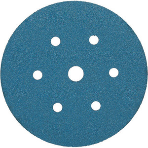 3M 36521 Hookit Blue Abrasive Disc Dust-Free,Grade:80E 50 Discs/Carton,7 holes, 6" - 7100363524
