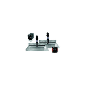 Bennett 1812OBI Classic Hydraulic Trim Tab Kit With OBI9000H Integrated Helm Control, 18" x 12" - 6BT-50110-90-00