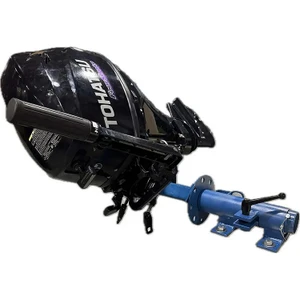 Brownell Boat Stands SSSBOB Mounted Service Station, Bench Mounted w/Outboard Fixture - SSBOB