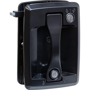 Fasteners Unlimited MRL4151020061PK Global Link Motor Coach Entry Lock, Direct Link, Black, 7.80" x 5.52" x 1.5" - MRL-41510-2006-1PK