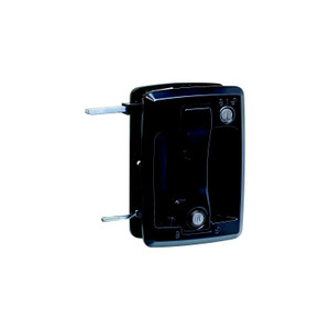 Fasteners Unlimited MRL4121020061PK Global Link Motor Coach Entry Lock, Longer Dead Bolt 1/2" Off-set Connecting Rod, Black, 7.80" x 5.52" x 1.5" - MRL-41210-2006-1PK