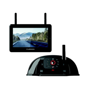 Furrion 2021124370 Vision S+ RV Observation System - 5" Monitor, Sharkfin Camera (Furrion) - 2021124370