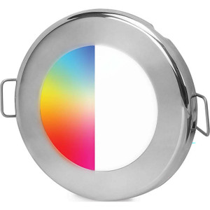 Hella, Apelo EuroLED 75 RGB/W Downlight, Stainless, RGB/W, 12V - 17884011