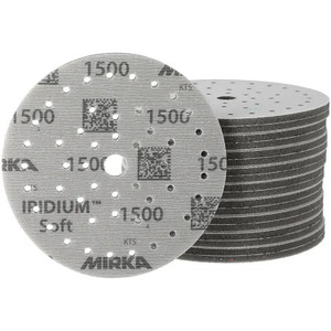 Mirka Abrasives, 246MF400, Iridium Soft Grip Multifit Discs, 400, 6", 20 - 24-6MF-400