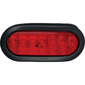 RV Designer L980 Stop/Turn/Tail Light Grommet Mount Kit, Oval Tail Light - L980